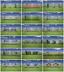 Minecraft Fence Design Minecraft Plans Minecraft Minecraft Structures