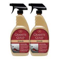 Aside from using granite gold granite countertop sealer on granite countertops, it's versatile enough to be used on a variety of other stone surfaces. Granite Gold 24 Oz Sealer 2 Pack Gg0083 The Home Depot