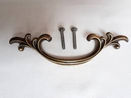 Drawer handles replacement dresser drawer pulls. Vtg Kbc Brass Drawer Pull Hardware For Restoration Replacement French Baroque Style Drawer Furniture Cabinet Vani Brass Drawer Pulls Dresser Pulls Drawer Pulls