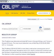 Cbl Blacklist Removal How To Kill Botnet Malware Delist Your Ip