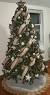 Burlap Christmas Tree Garland