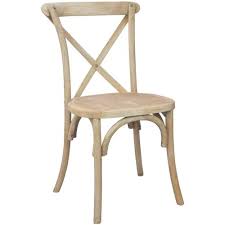 Advantage Natural With White Grain X Back Chair X Back Nwg Rustic Dining Chairs Dining Chairs Bistro Chairs