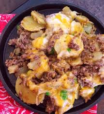 Wow your dinner sounds great!! Country Hamburger Skillet Dinner Norine S Nest