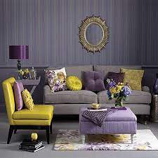Pale golden accents look very good in high end complementary yellow/purple bedroom color schemes. Blue Red Orange Purple Combination Of Yellow And Purple Flowers In The House