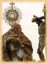 Resultado de imagen para Juan pablo II y adoracion