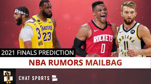 The nba's rumour mill is churning at full speed ahead of this week's draft, with kawhi leonard trade talks taking centre stage. Nba Rumors Mailbag Russell Westbrook Or Domantas Sabonis Trade 2021 Nba Finals Prediction Youtube