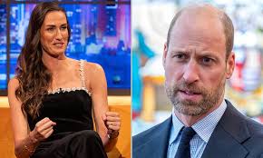 Jill Scott reveals she nearly 'wiped out' Prince William the first time she  met him as she recalls embarrassing blunder