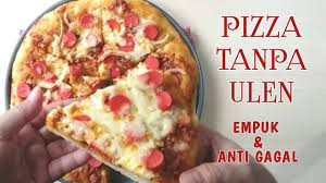 Siap mengolah resep pizza tanpa oven. Pizza Teflon Oven Tanpa Ulen Empuk Anti Gagal Youtube