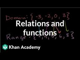 relations and functions video khan academy