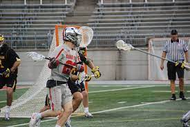 Men S Lacrosse Ohio State Barrages No 20 Michigan With 44 Shots On Goal For 8 5 Victory The Lantern