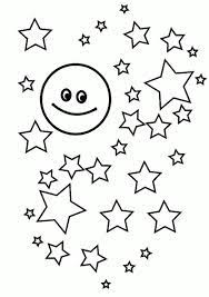 Cartoon coloring galleries choose your favorite cartoon character or cartoon show below and find the best galleries filled with the cartoon coloring pages for kids from your favorite heroes. Get This Star Coloring Pages The Moon Accompanied By Many Stars