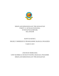 150 contoh kalimat bahasa inggris menggunakan kata kerja lengkap bentuk aktif, negatif, introgatif beserta arti yang akan ingat bentuk kata kerja dala bahasa inggris dapat berubah karena waktu (present dan past) seperti find menjadi found, bring menjadi brought, watch menjadi watched. Kertas Kerja Highly Immersive Programme 2019 Sktk Flip Ebook Pages 1 7 Anyflip Anyflip