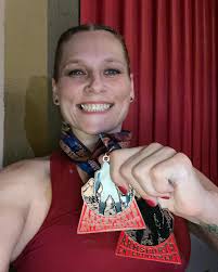 What a great weekend of arm wrestling! I fought hard and took third place  with my left and right arm. The classes were stacked with nine women