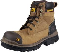 Shop from our selection of men's work boots and work shoes at sears. Amazon Com Caterpillar Mens Mens Gravel 6 Inch Leather Work Safety Boots Brown Leather Shoes