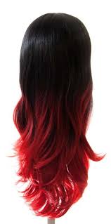 $150+ if you use your natural base and add the cherry highlights, $200+ if you dye your base darker and add the cherry highlights. Purple Plum Inc Hina Natural Black Fade Scarlet Red