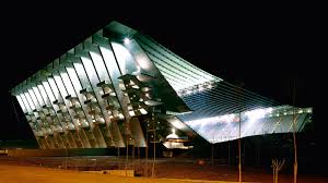 The home for the sporting clube de braga this stadium carves into the face of the adjacent monte castro quarry which overlooks the city of braga. Municipal Stadium Braga Eduardo Souto De Moura Arquitectura Viva