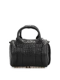 Alexander wang knows what what luxury customers want before they know it themselves. Alexander Wang Mini Rockie Bowler Bag Bowling Bags 20s0065001