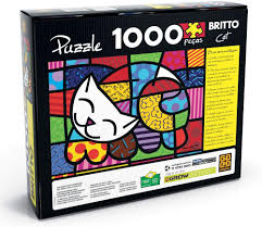 Check spelling or type a new query. Grow Romero Britto Cat Puzzle 1000 Pecas Multicolorido Grow 11130 Amazon Com Br