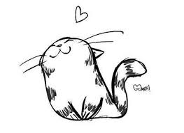 Susses Katzchen Susse Katze Zeichnung Katze Zeichnen Niedliche Zeichnungen