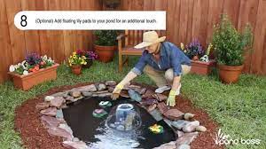 Building a landscape pond is a great way to improve the aesthetic value of your property. How To Build A Small Pond Youtube
