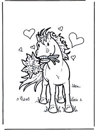Disclaimer alle afbeeldingen mogen gebruikt worden. Paard Met Bloemen Kleurplaten Paarden