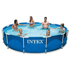 Intex Metal Frame Pool Set Review Omni Garden Best Above Ground Pool Cool Swimming Pools Cool Pools