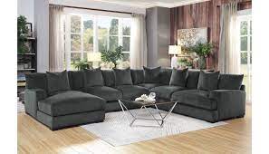We set out the 39 different types of sectional sofas so you get an idea about your options and what to buy. Alzire U Shape Oversized Sectional Sofa