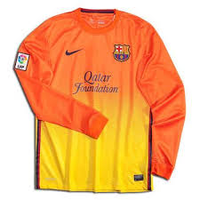 Long sleeve soccer jersey fifa 21 fan stadium version soccer jersey. Nike Fc Barcelona Long Sleeve Away Jersey 2012 13 Realfootballusa Net