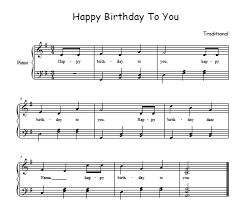 Traditional Happy Birthday Song With Name Free Download Mp3 Happy Birthday Song Sheet Music For Free Happy Birthday Song Music Happy Birthday Songs