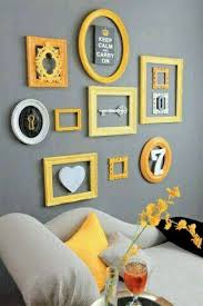 Yellow Frame With White Or Gray Rubber Duck Silhouette Living Room Decor Gray Orange And Grey Living Room Decor Yellow Living Room