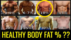What Is A Healthy Body Fat Percentage For Men Charts Ranges