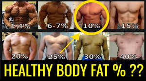 what is a healthy body fat percentage for men charts ranges