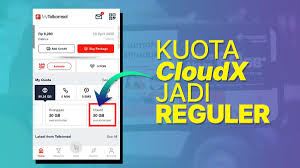 Cara Mengubah Kuota Cloudx 30gb Menjadi Reguler Flash Suatekno Id