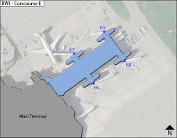 Our baltimore airport guide contains information about airport lounges, wifi, nearby hotels, hours of operation, facilities and food concessions throughout the airport operate with varying schedules. Baltimore Washington Airport Bwi Concourse B Map