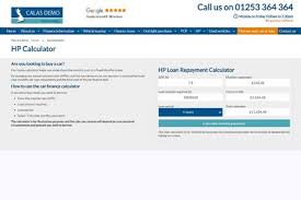 It is designed only go regular loans and lease repayments where the interest and the amount borrowed can be calculated into repayments. Hire Purchase Hp Calculator