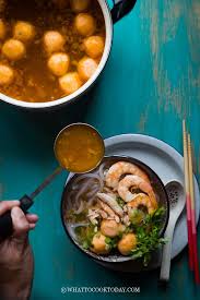 Banh Canh Cua Tom Crab And Shrimp Tapioca Noodle Soup Seafood Lovers Will Surely Enjoy Thi Instant Pot Asian Recipes Easy Asian Recipes Asian Fusion Recipes
