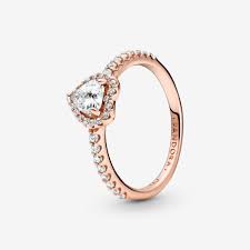 Check spelling or type a new query. Sparkling Elevated Heart Ring Rose Gold Plated Pandora Us