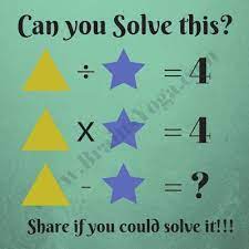 Maths Picture Puzzle Question Math Pictures Math Logic Puzzles Math For Kids
