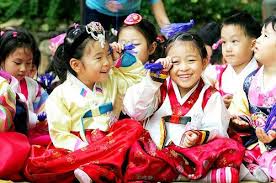 Culture Korean Grade School Students Dressed In Traditional Korean Clothes Korean Outfits Korean Fashion Korean American