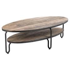 This coffee table is offered in your choice of available. Herten Industrial Loft Rustic Wood Metal Frame Oval Coffee Table In 2021 Coffee Table Wood Coffee Table Rustic Oval Coffee Tables