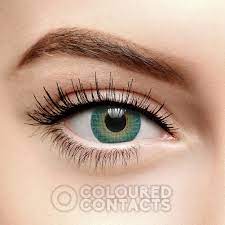 Maybe you would like to learn more about one of these? Toricolors Emerald Green Toric Coloured Contact Lenses For Astigmatism