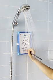Robot Check Bathroom Gadgets Waterproof Notepad Diy Bathroom Decor