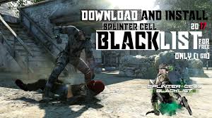 โหลด เกมส์ splinter cell blacklist