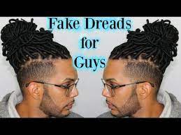 Faux Dreads For Guys Youtube Faux Dreads Faux Locs Hairstyles Fake Dreads