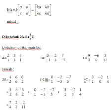 Contoh soal perkalian skalar matriks beserta jawabannya. Perkalian Matriks Invers Transpose Pengertian Dan Jenisnya