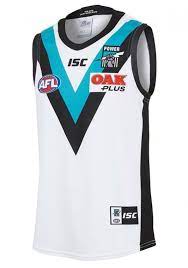Port adelaide is aware of allegations that surfaced on social media last night regarding the design of the indigenous guernsey for the upcoming sadagunicol's round, the club said in a statement. Isc Mens 2018 Port Adelaide Power Clash Guernsey Pa18jsy03m Jim Kidd Sports