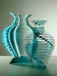 Sidney Hutter Quasi Modern Decoration For House Glass Art Sculpture Blown Glass Art Glass Sculpture