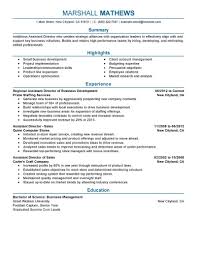 We are looking for a competent assistant. Best Education Assistant Director Resume Example Livecareer