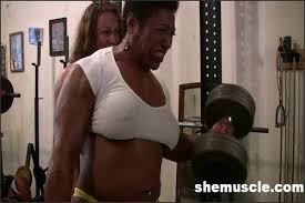 Gianna michaels and carmella bing big tits. Muscular Girls Show Their Naked Athletic Body