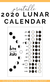 2020 Lunar Calendar Bullet Journal Page Digital Printable Elizabethjournals Bullet Journal Ideas Pages January Bullet Journal Bullet Journal Mood